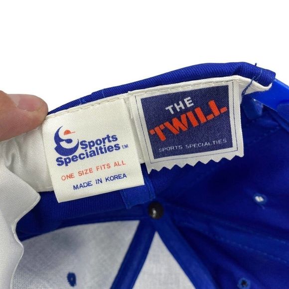 Vintage Los Angeles Ram Hat Sports Specialties The Twill Snap Back Script Single - Picture 6 of 7